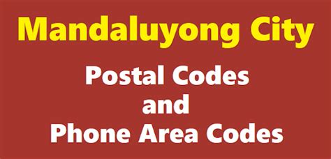 postal code mandaluyong